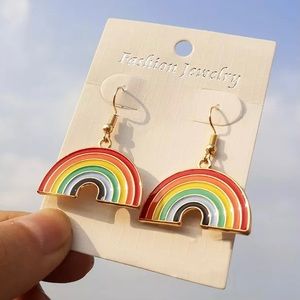 Girl’s Boho Rainbow Earrings NEW